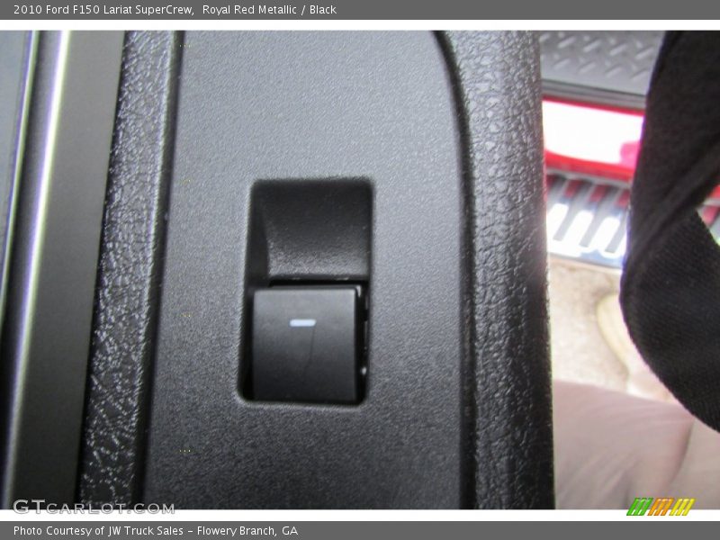 Royal Red Metallic / Black 2010 Ford F150 Lariat SuperCrew