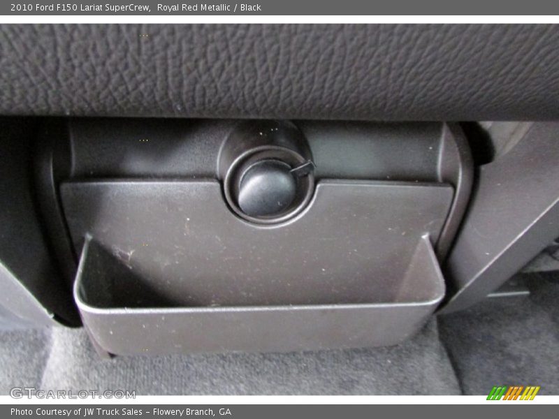 Royal Red Metallic / Black 2010 Ford F150 Lariat SuperCrew