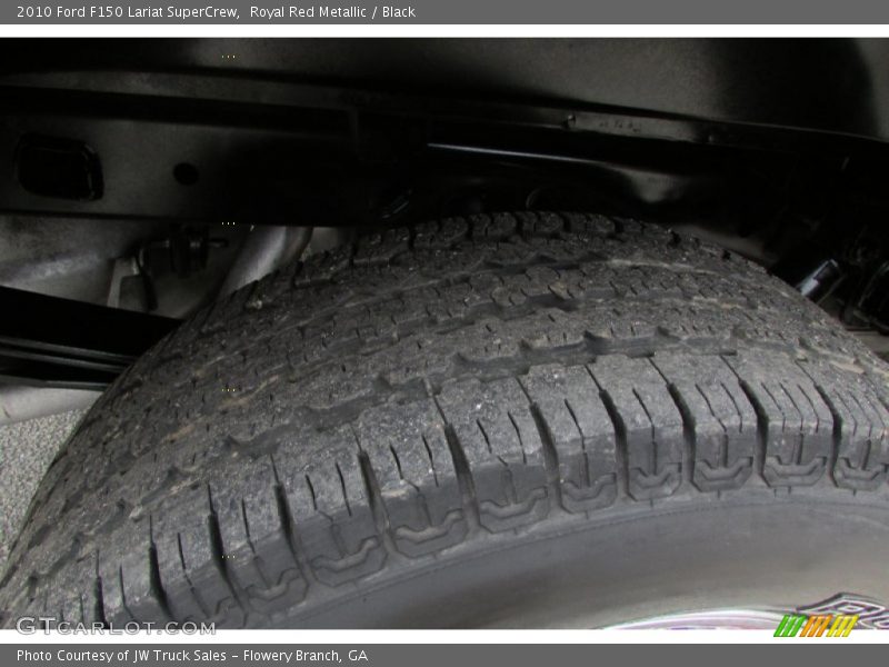 Royal Red Metallic / Black 2010 Ford F150 Lariat SuperCrew