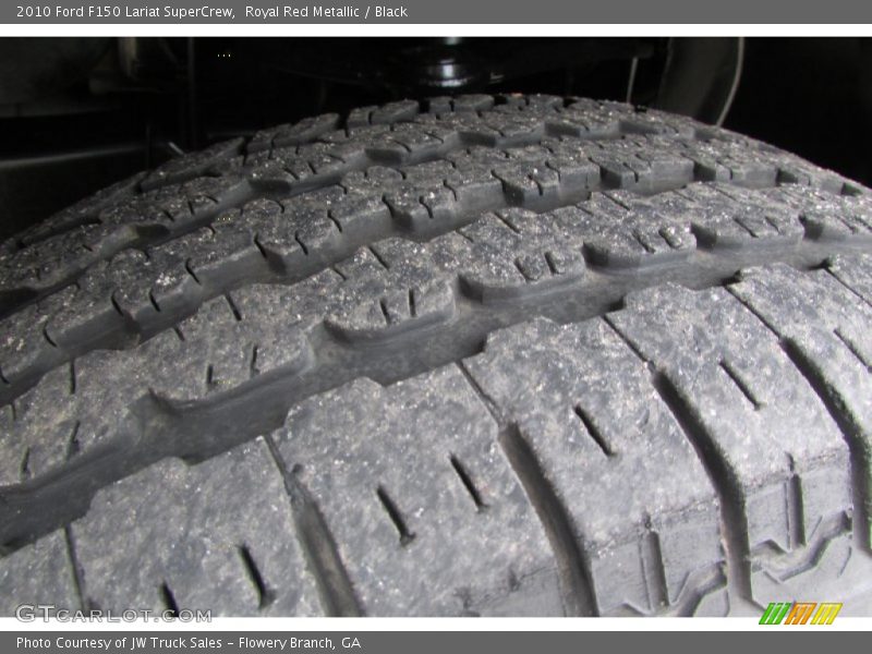 Royal Red Metallic / Black 2010 Ford F150 Lariat SuperCrew