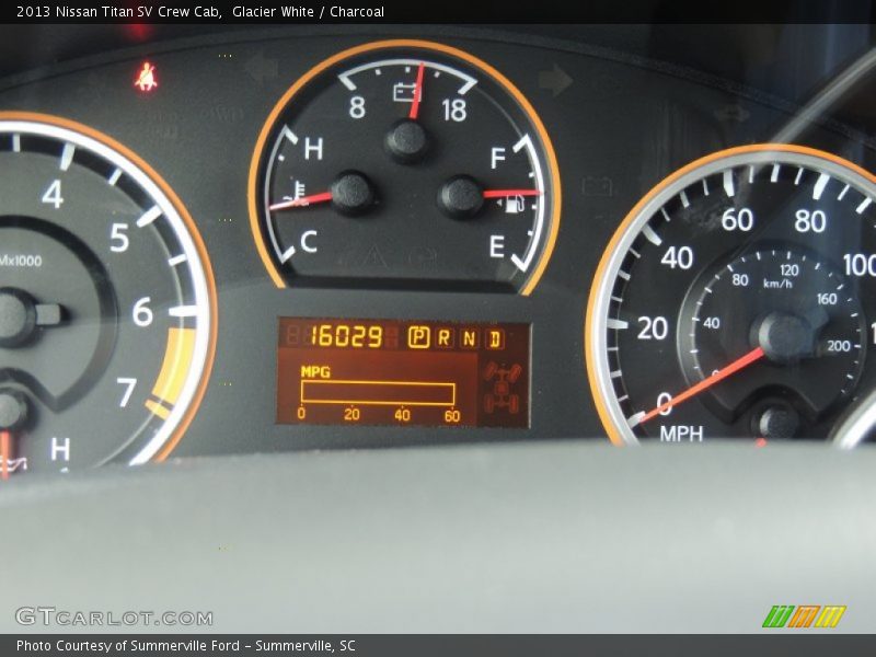  2013 Titan SV Crew Cab SV Crew Cab Gauges