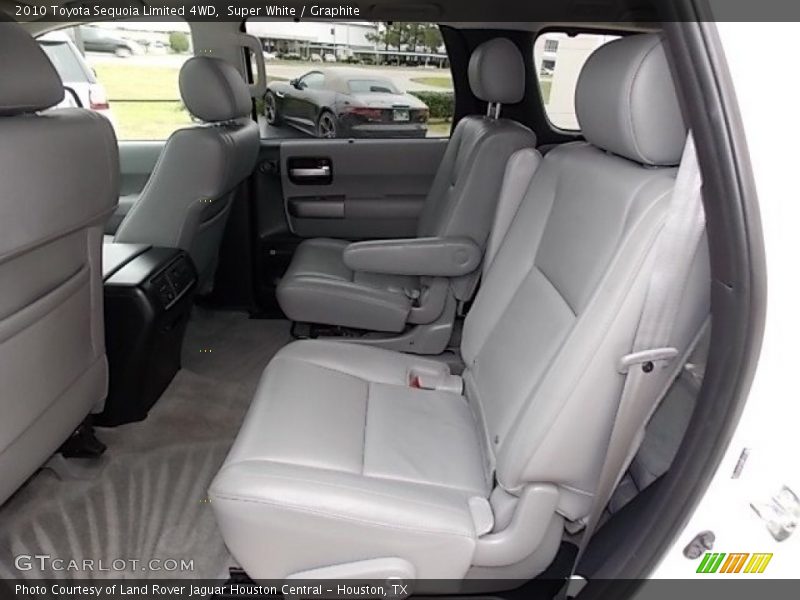 Super White / Graphite 2010 Toyota Sequoia Limited 4WD