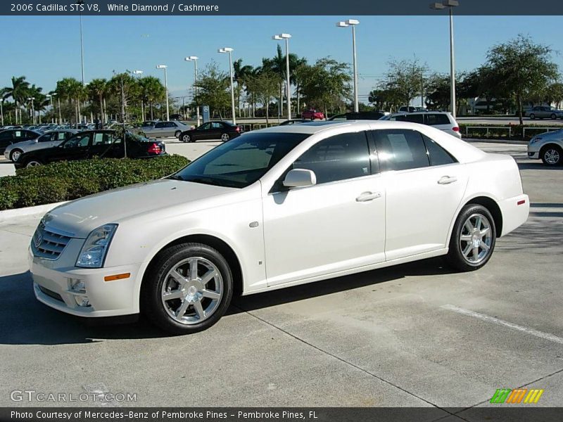 White Diamond / Cashmere 2006 Cadillac STS V8