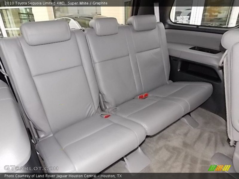 Super White / Graphite 2010 Toyota Sequoia Limited 4WD