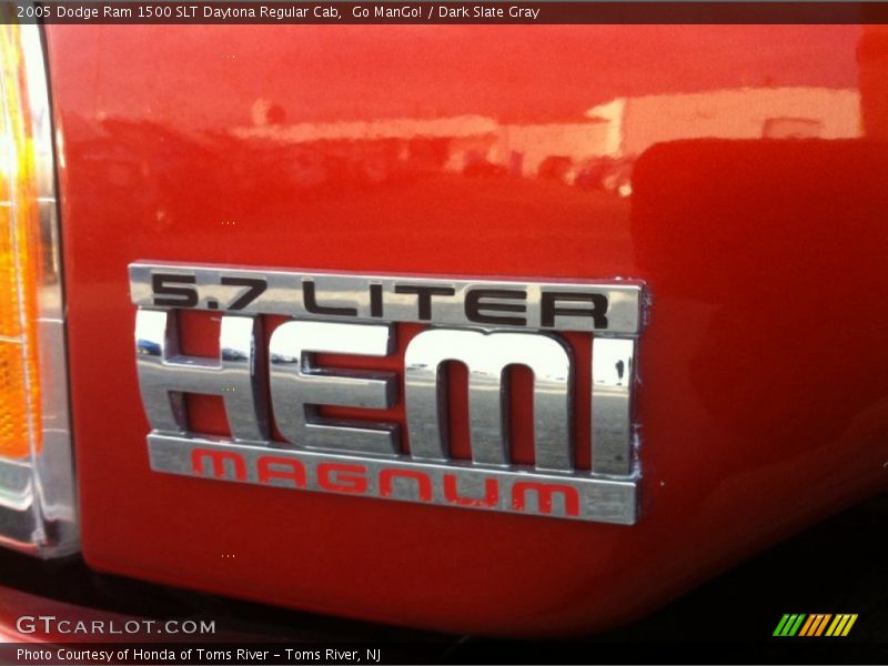 Go ManGo! / Dark Slate Gray 2005 Dodge Ram 1500 SLT Daytona Regular Cab