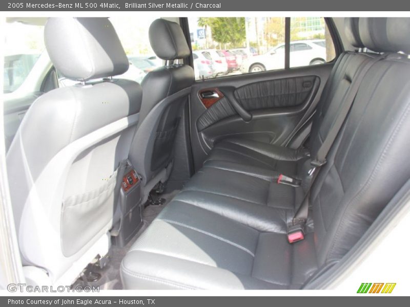 Brilliant Silver Metallic / Charcoal 2005 Mercedes-Benz ML 500 4Matic
