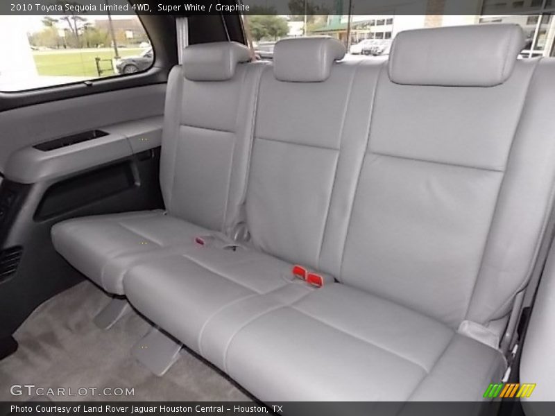 Super White / Graphite 2010 Toyota Sequoia Limited 4WD