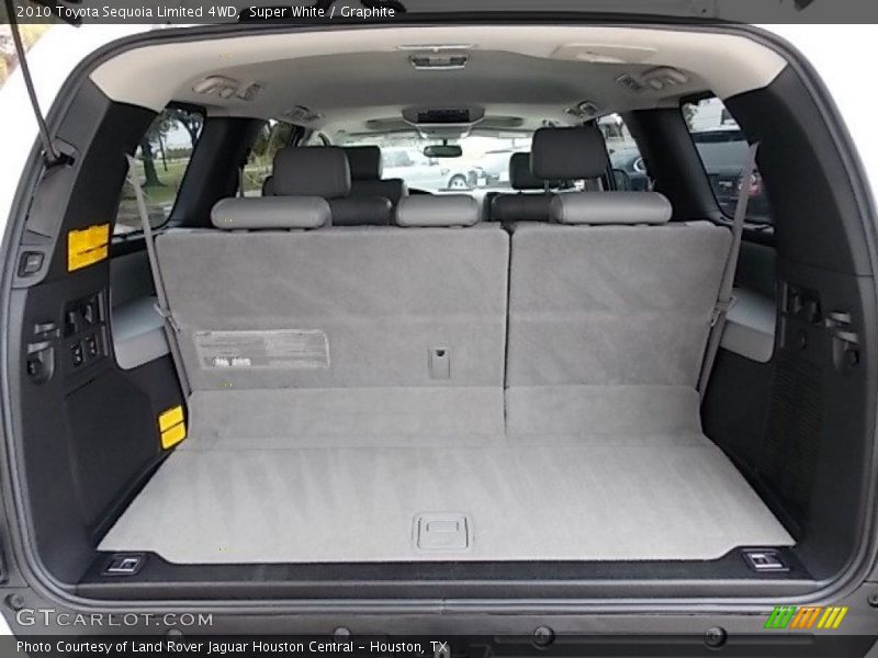 Super White / Graphite 2010 Toyota Sequoia Limited 4WD