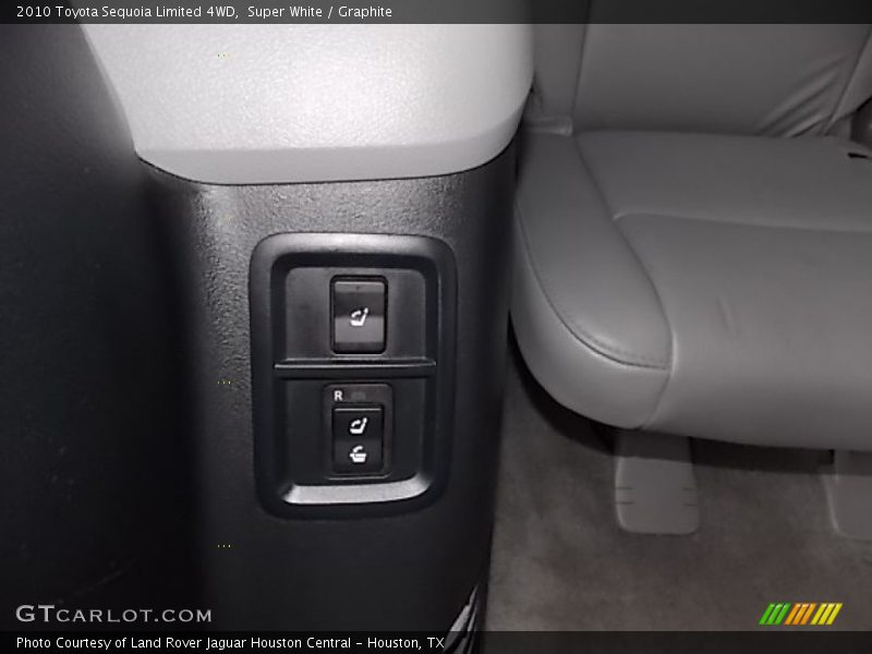 Super White / Graphite 2010 Toyota Sequoia Limited 4WD