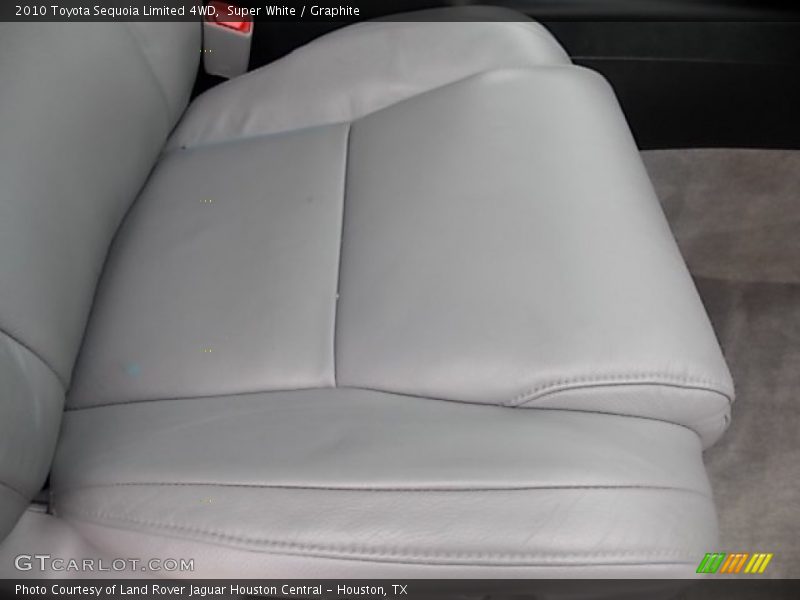 Super White / Graphite 2010 Toyota Sequoia Limited 4WD