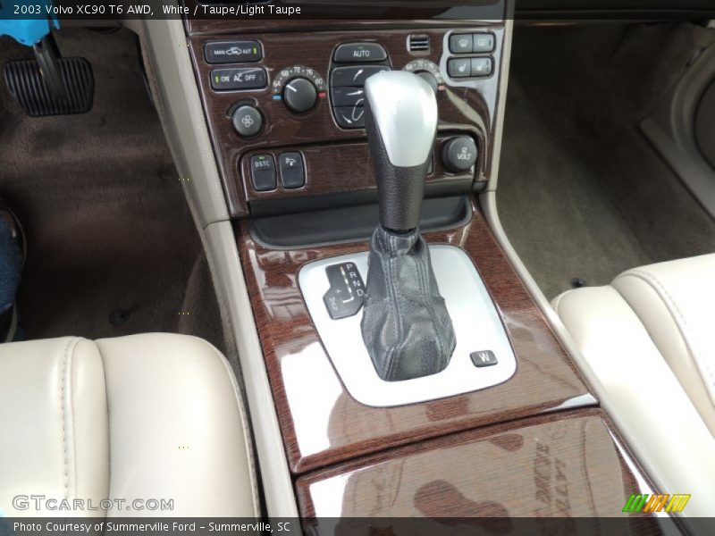 White / Taupe/Light Taupe 2003 Volvo XC90 T6 AWD