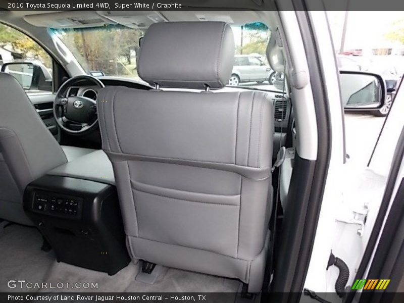 Super White / Graphite 2010 Toyota Sequoia Limited 4WD