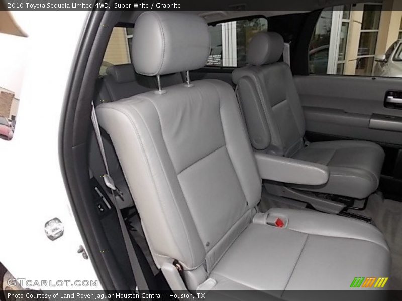 Super White / Graphite 2010 Toyota Sequoia Limited 4WD