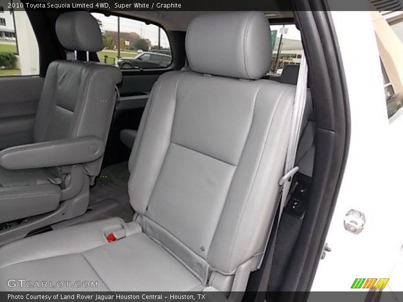 Super White / Graphite 2010 Toyota Sequoia Limited 4WD