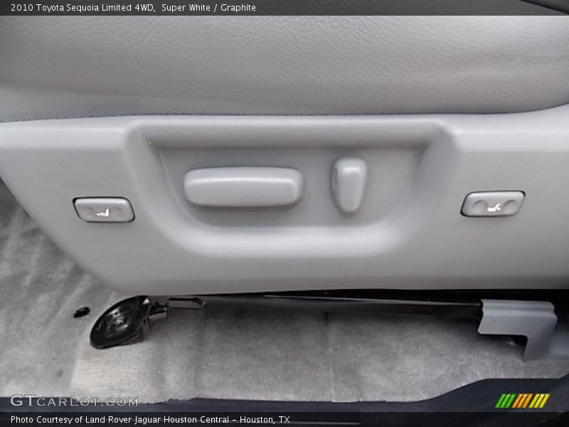 Super White / Graphite 2010 Toyota Sequoia Limited 4WD