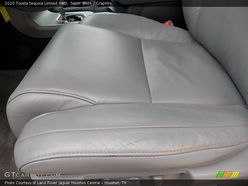 Super White / Graphite 2010 Toyota Sequoia Limited 4WD