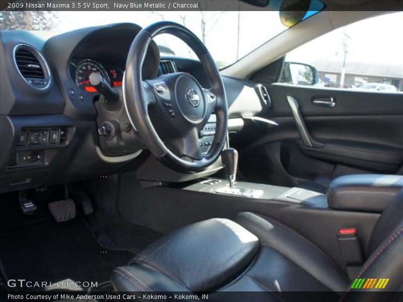 Navy Blue Metallic / Charcoal 2009 Nissan Maxima 3.5 SV Sport