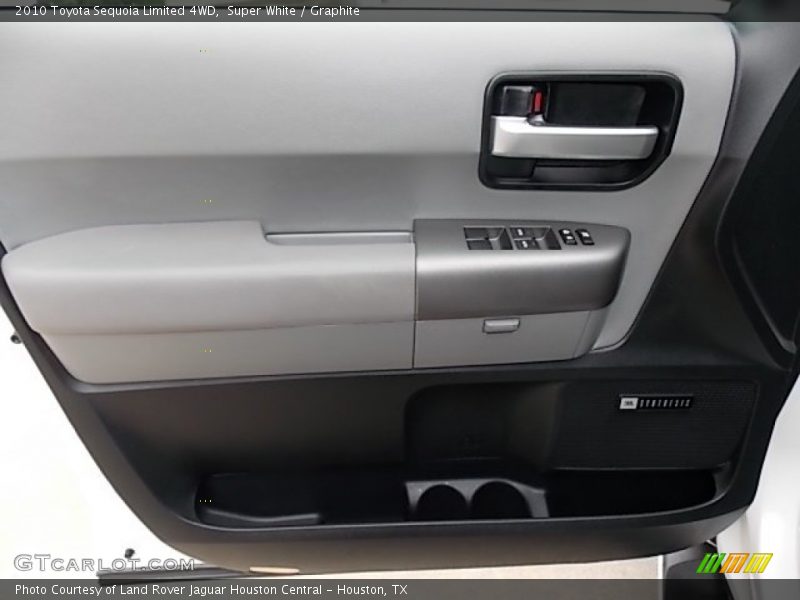 Super White / Graphite 2010 Toyota Sequoia Limited 4WD