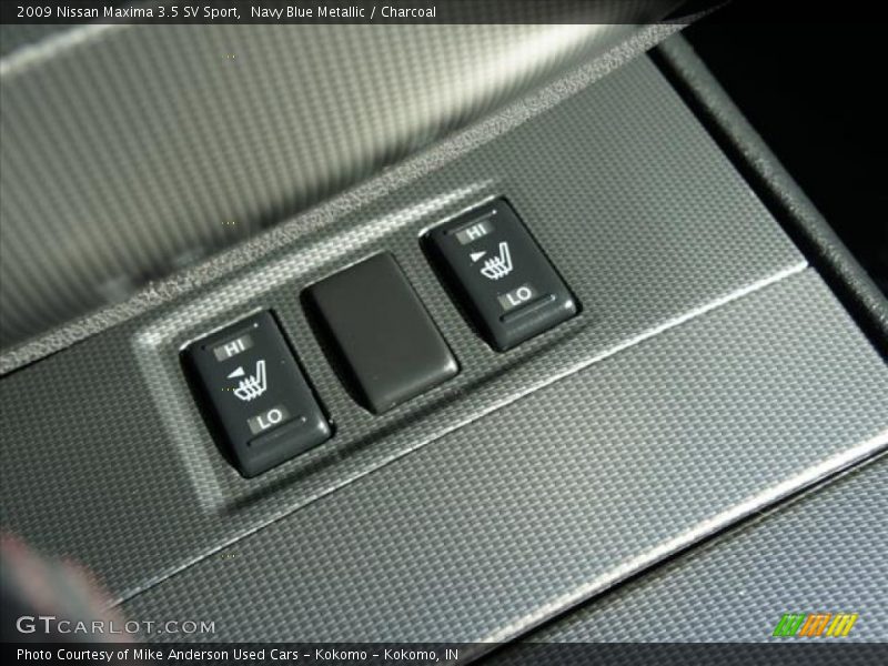 Navy Blue Metallic / Charcoal 2009 Nissan Maxima 3.5 SV Sport