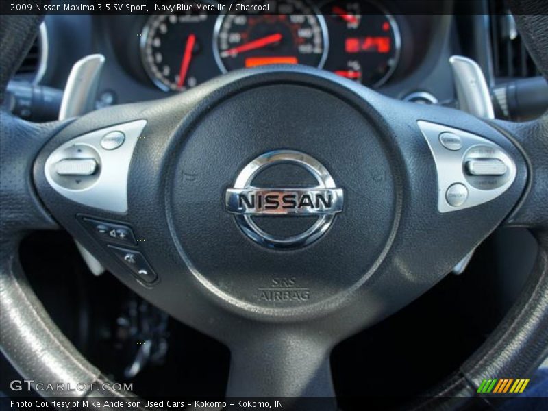 Navy Blue Metallic / Charcoal 2009 Nissan Maxima 3.5 SV Sport
