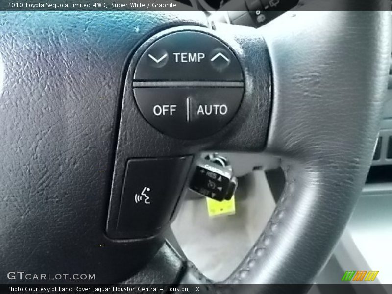 Super White / Graphite 2010 Toyota Sequoia Limited 4WD