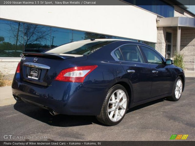Navy Blue Metallic / Charcoal 2009 Nissan Maxima 3.5 SV Sport