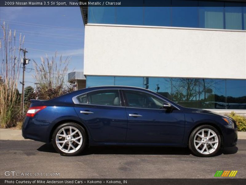 Navy Blue Metallic / Charcoal 2009 Nissan Maxima 3.5 SV Sport