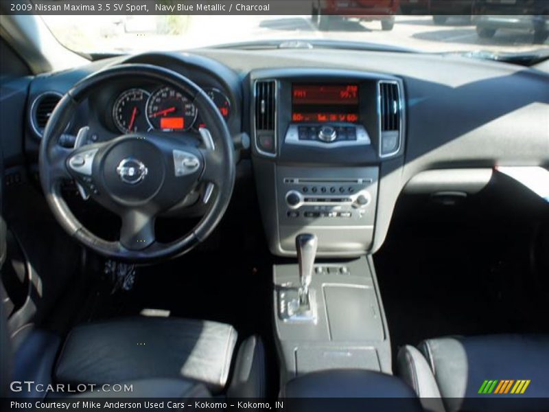 Navy Blue Metallic / Charcoal 2009 Nissan Maxima 3.5 SV Sport