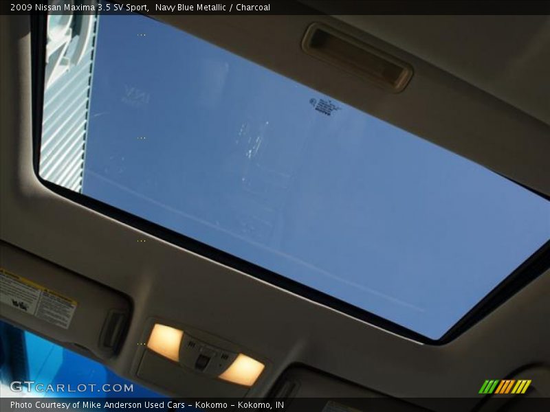 Navy Blue Metallic / Charcoal 2009 Nissan Maxima 3.5 SV Sport