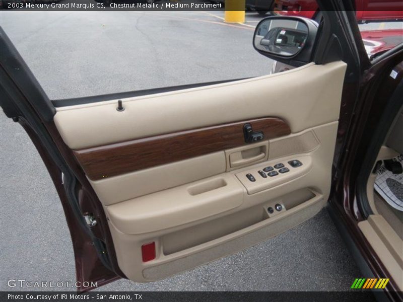 Chestnut Metallic / Medium Parchment 2003 Mercury Grand Marquis GS