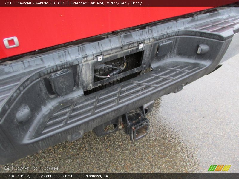 Victory Red / Ebony 2011 Chevrolet Silverado 2500HD LT Extended Cab 4x4
