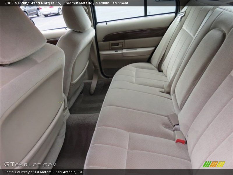 Chestnut Metallic / Medium Parchment 2003 Mercury Grand Marquis GS