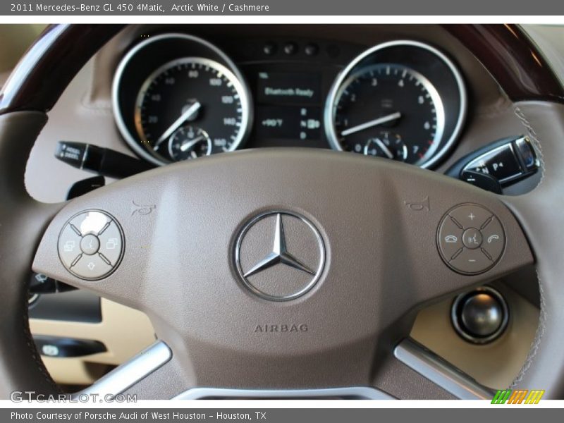 Arctic White / Cashmere 2011 Mercedes-Benz GL 450 4Matic