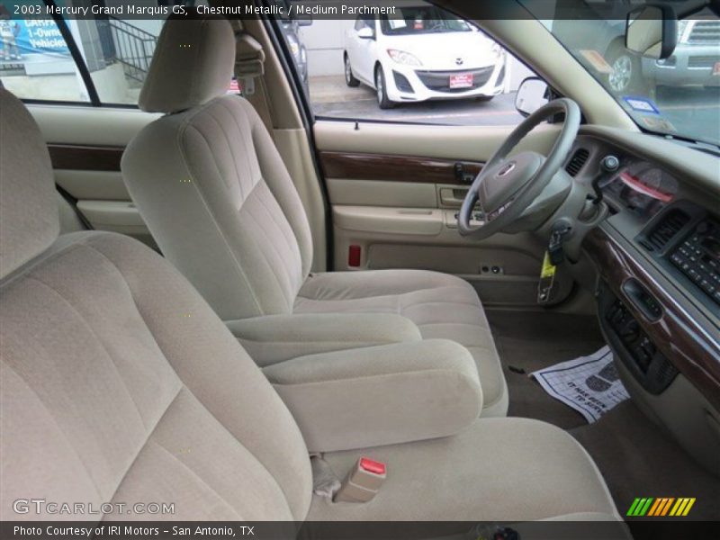 Chestnut Metallic / Medium Parchment 2003 Mercury Grand Marquis GS
