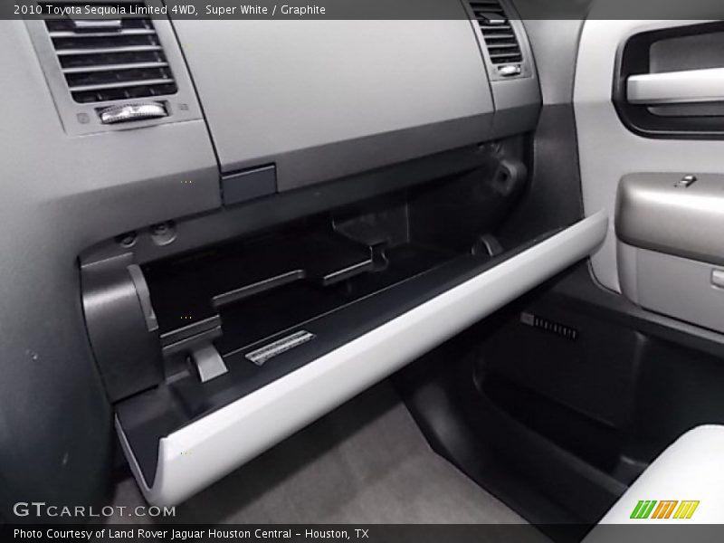 Super White / Graphite 2010 Toyota Sequoia Limited 4WD