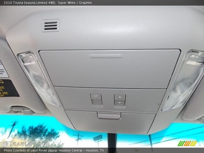Super White / Graphite 2010 Toyota Sequoia Limited 4WD
