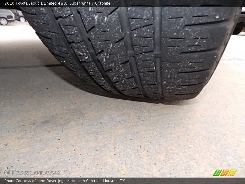 Super White / Graphite 2010 Toyota Sequoia Limited 4WD