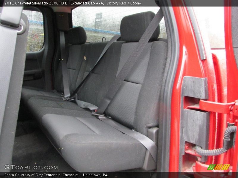 Victory Red / Ebony 2011 Chevrolet Silverado 2500HD LT Extended Cab 4x4