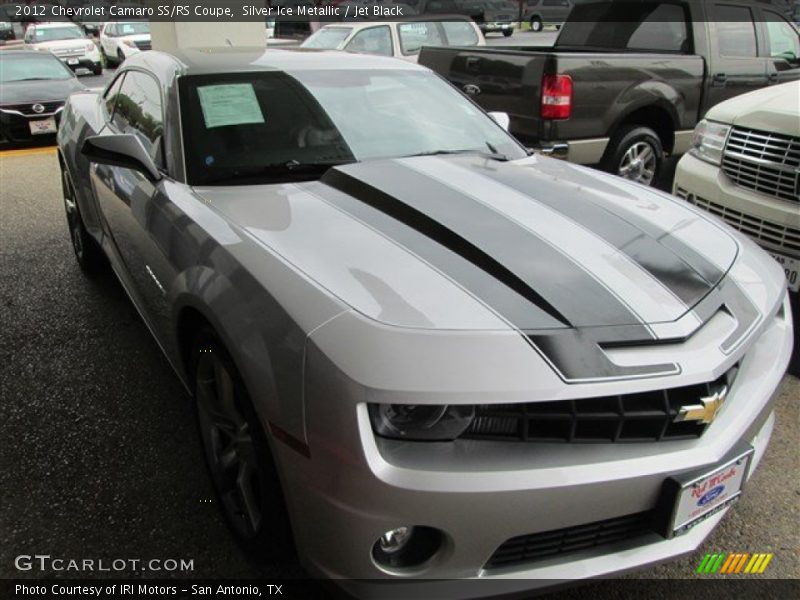 Silver Ice Metallic / Jet Black 2012 Chevrolet Camaro SS/RS Coupe