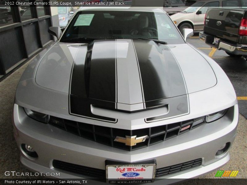 Silver Ice Metallic / Jet Black 2012 Chevrolet Camaro SS/RS Coupe