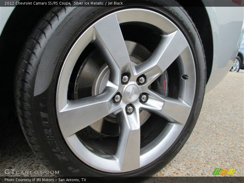 Silver Ice Metallic / Jet Black 2012 Chevrolet Camaro SS/RS Coupe