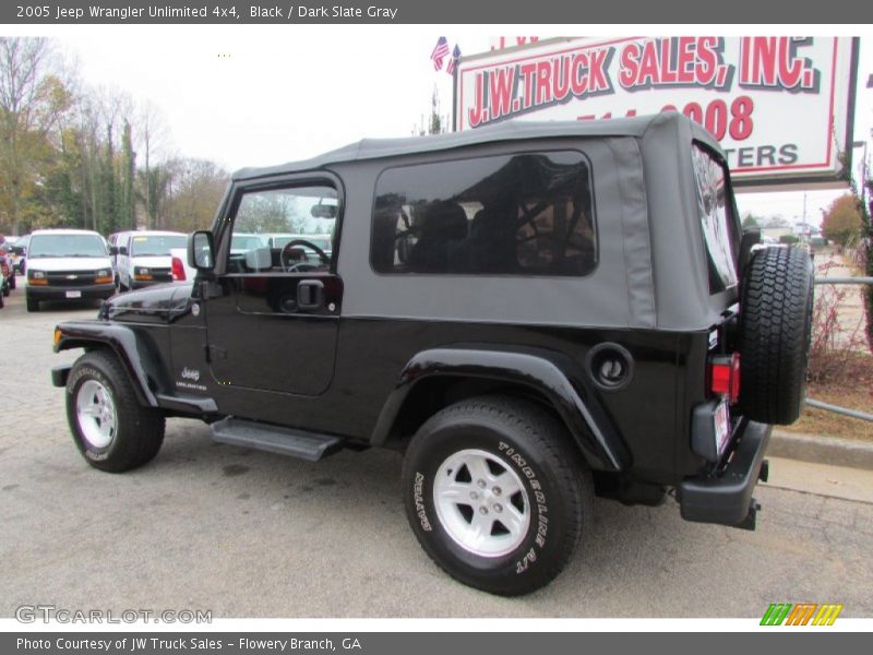 Black / Dark Slate Gray 2005 Jeep Wrangler Unlimited 4x4