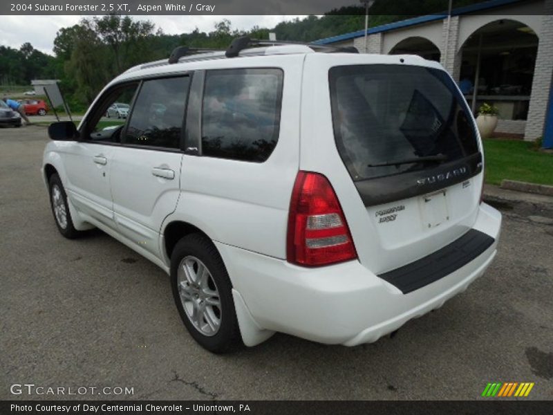 Aspen White / Gray 2004 Subaru Forester 2.5 XT