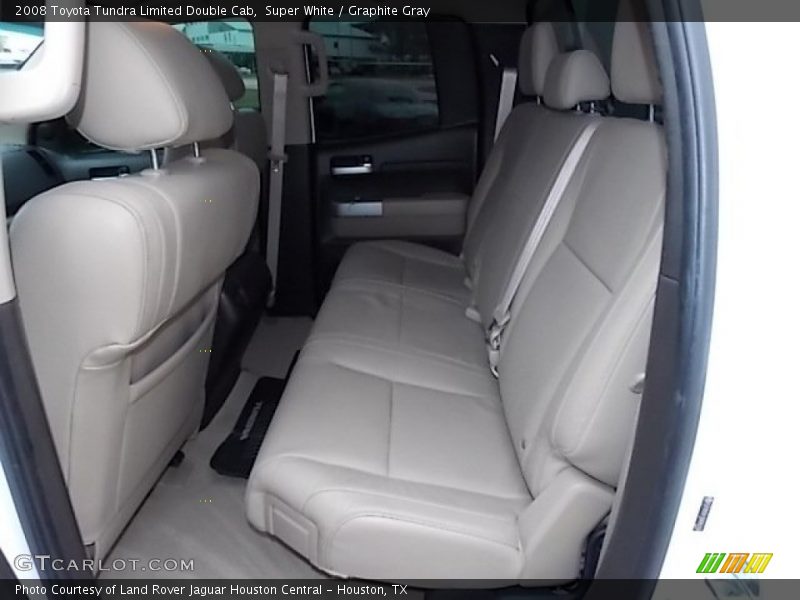 Super White / Graphite Gray 2008 Toyota Tundra Limited Double Cab