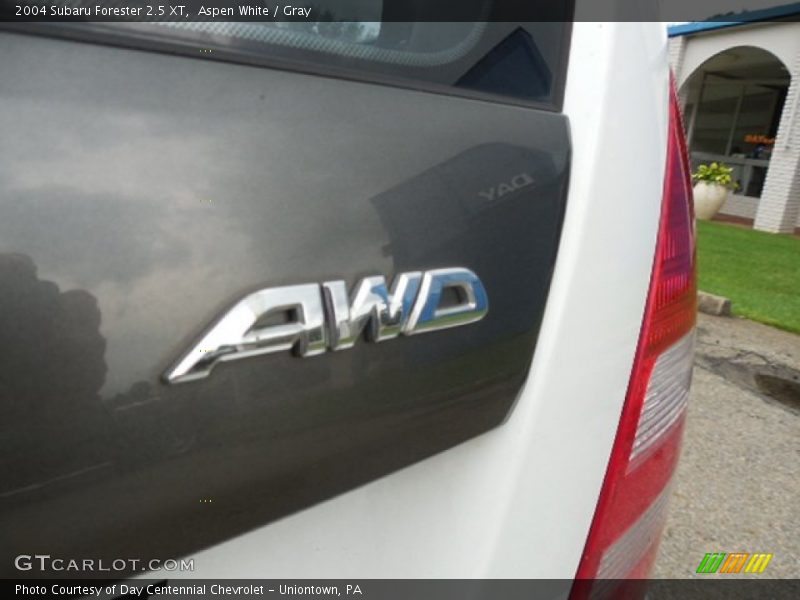 Aspen White / Gray 2004 Subaru Forester 2.5 XT