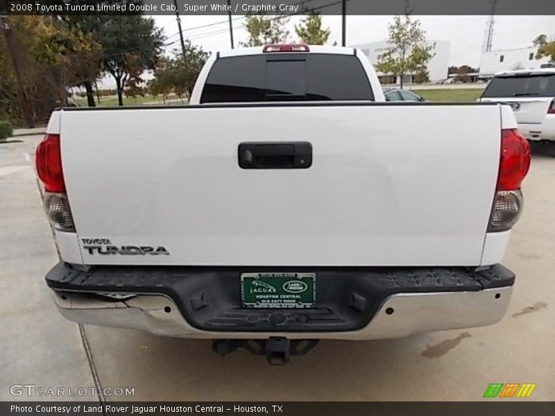 Super White / Graphite Gray 2008 Toyota Tundra Limited Double Cab