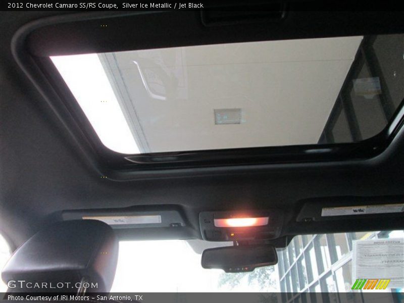 Silver Ice Metallic / Jet Black 2012 Chevrolet Camaro SS/RS Coupe
