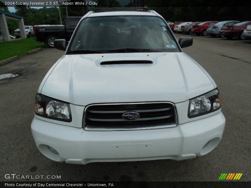 Aspen White / Gray 2004 Subaru Forester 2.5 XT