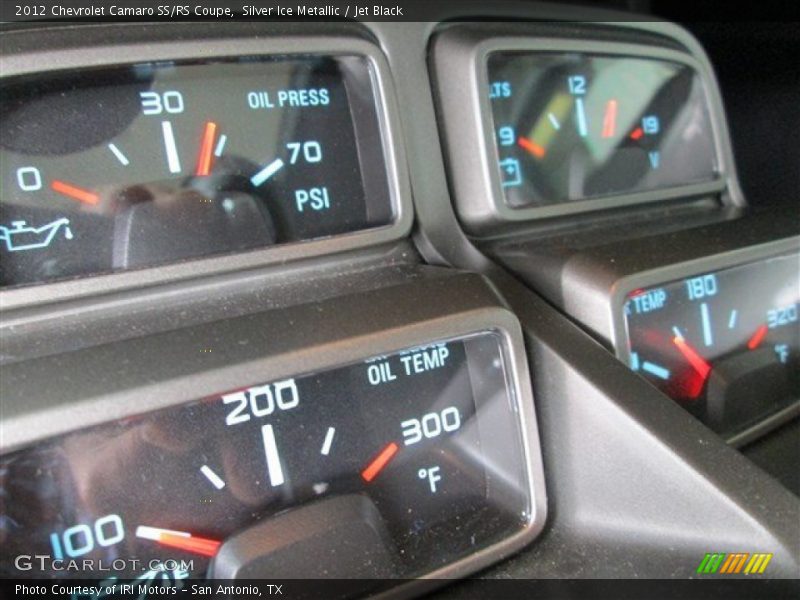 Silver Ice Metallic / Jet Black 2012 Chevrolet Camaro SS/RS Coupe