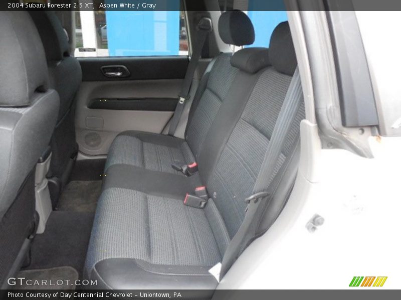 Aspen White / Gray 2004 Subaru Forester 2.5 XT